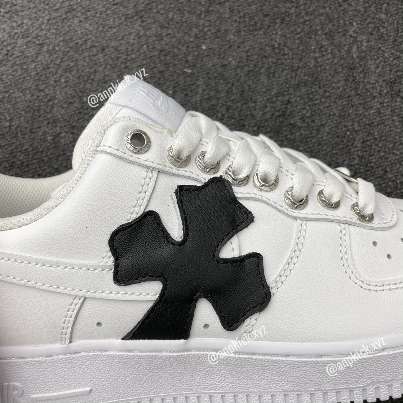 Nike Air Force One Af1 Chrome Hearts Custom Diy 315122 111 (5) - www.newkick.vip Nike Air Force One Af1 Chrome Hearts Custom Diy 315122 111 (5) - www.newkick.vip