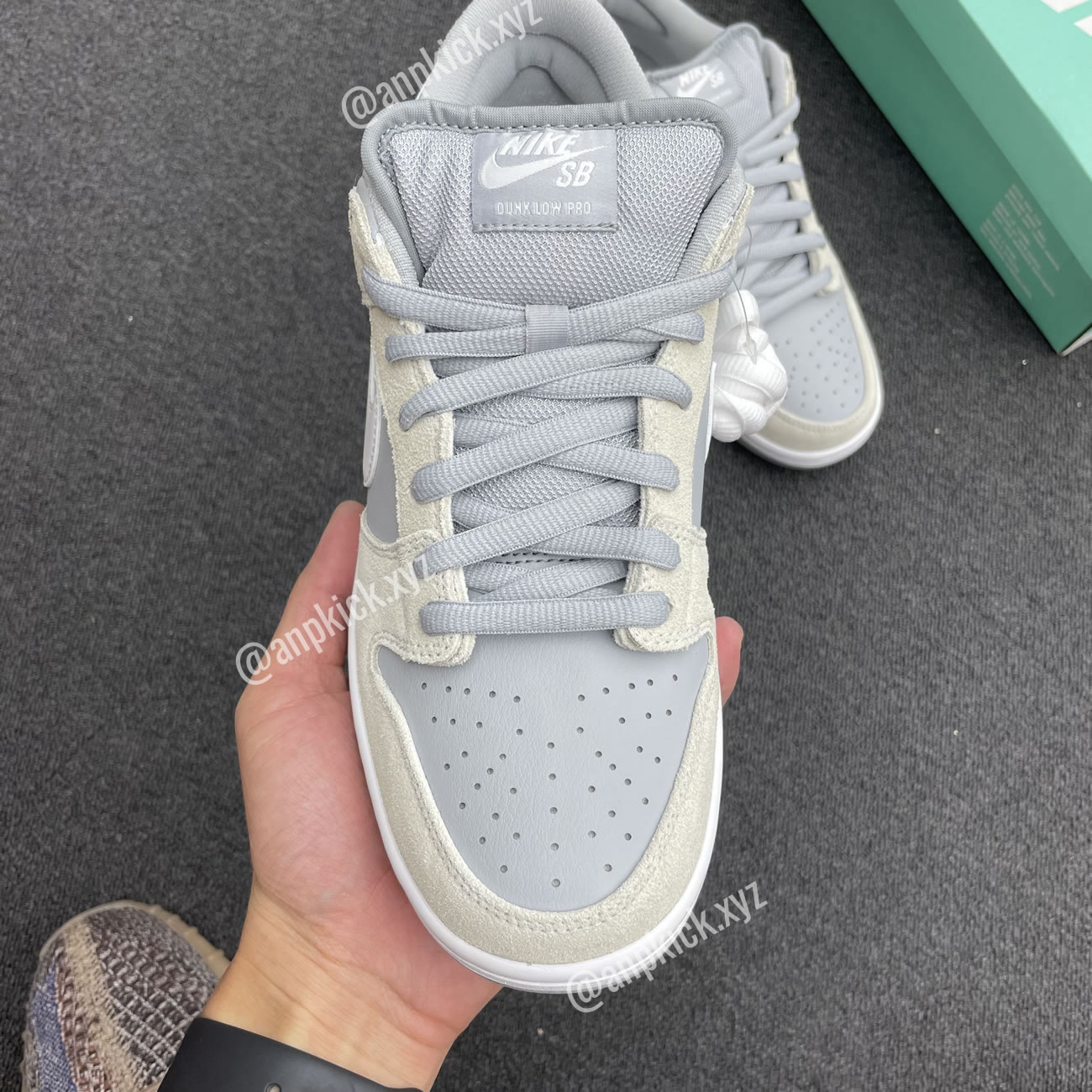 Anpkick Nike Dunk Low Summit White Vast Grey Ar0778 110 (5) - www.newkick.vip