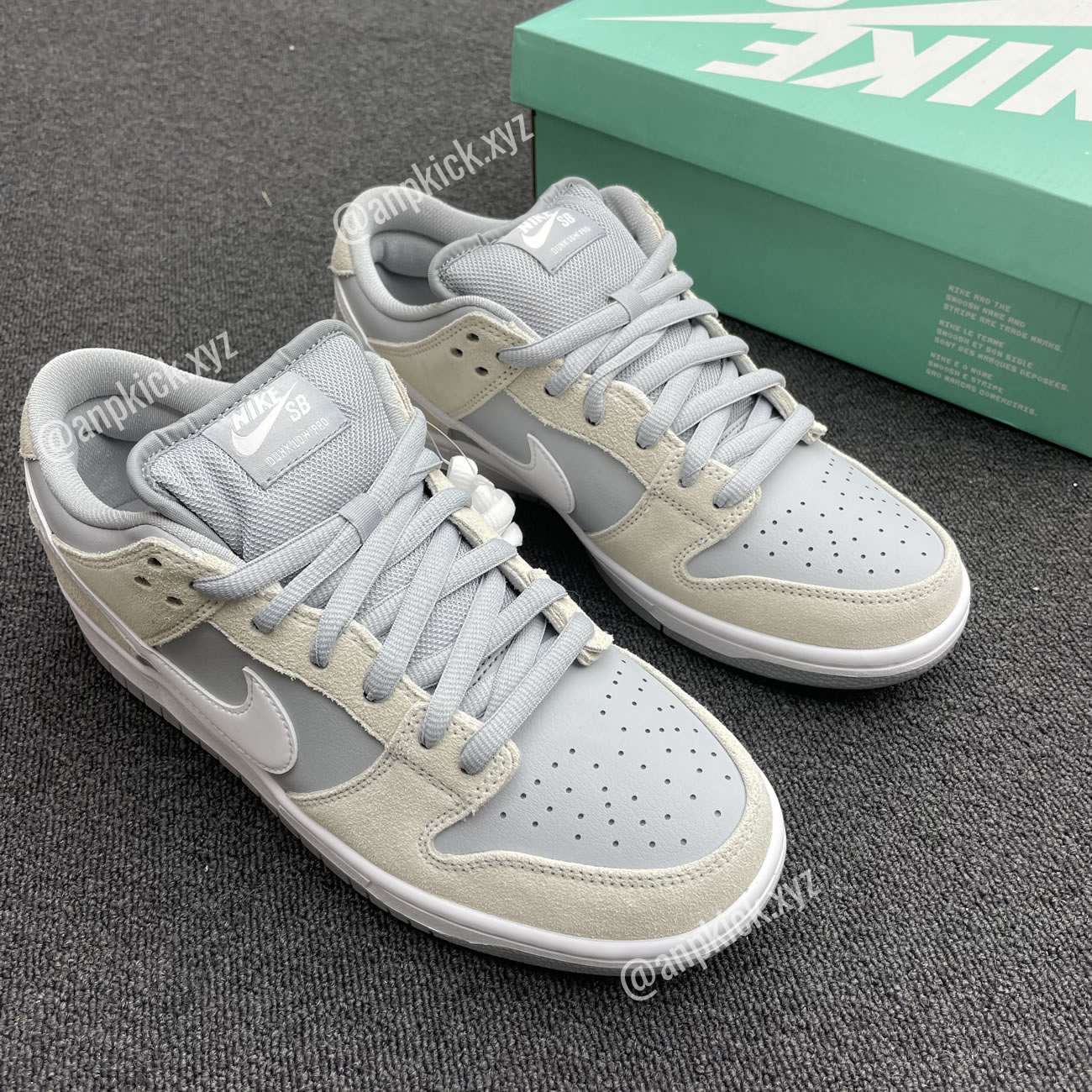 Anpkick Nike Dunk Low Summit White Vast Grey Ar0778 110 (6) - www.newkick.vip