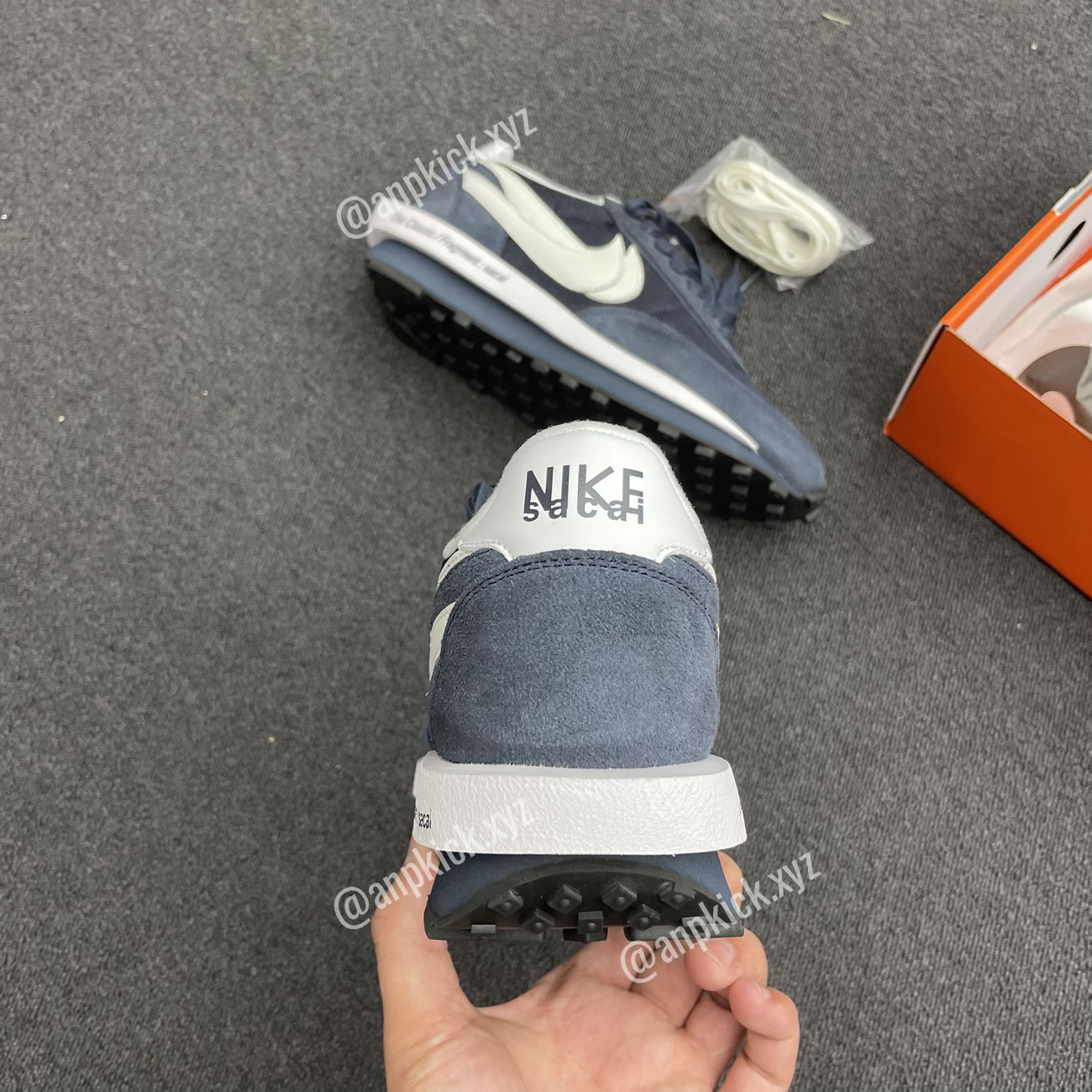 Fragment Design Sacai Nike Ldwaffle Shoes Blue Void Dh2684 400 (3) - www.newkick.vip