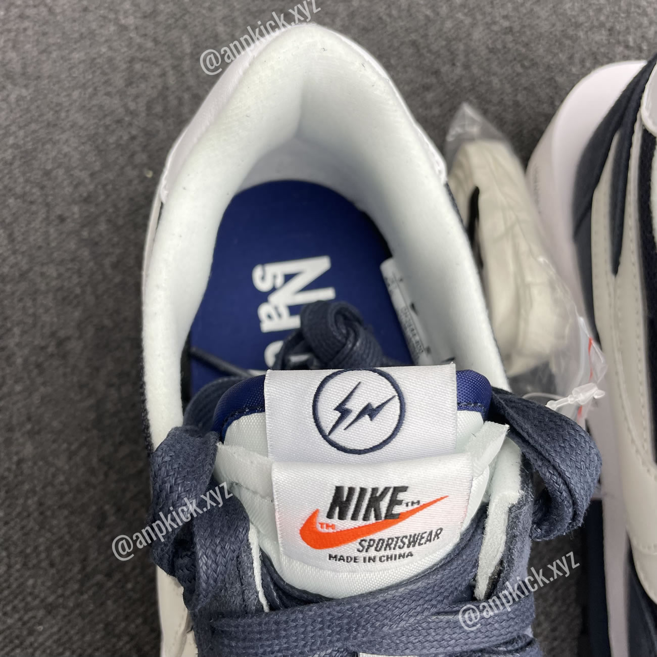 Fragment Design Sacai Nike Ldwaffle Shoes Blue Void Dh2684 400 (5) - www.newkick.vip