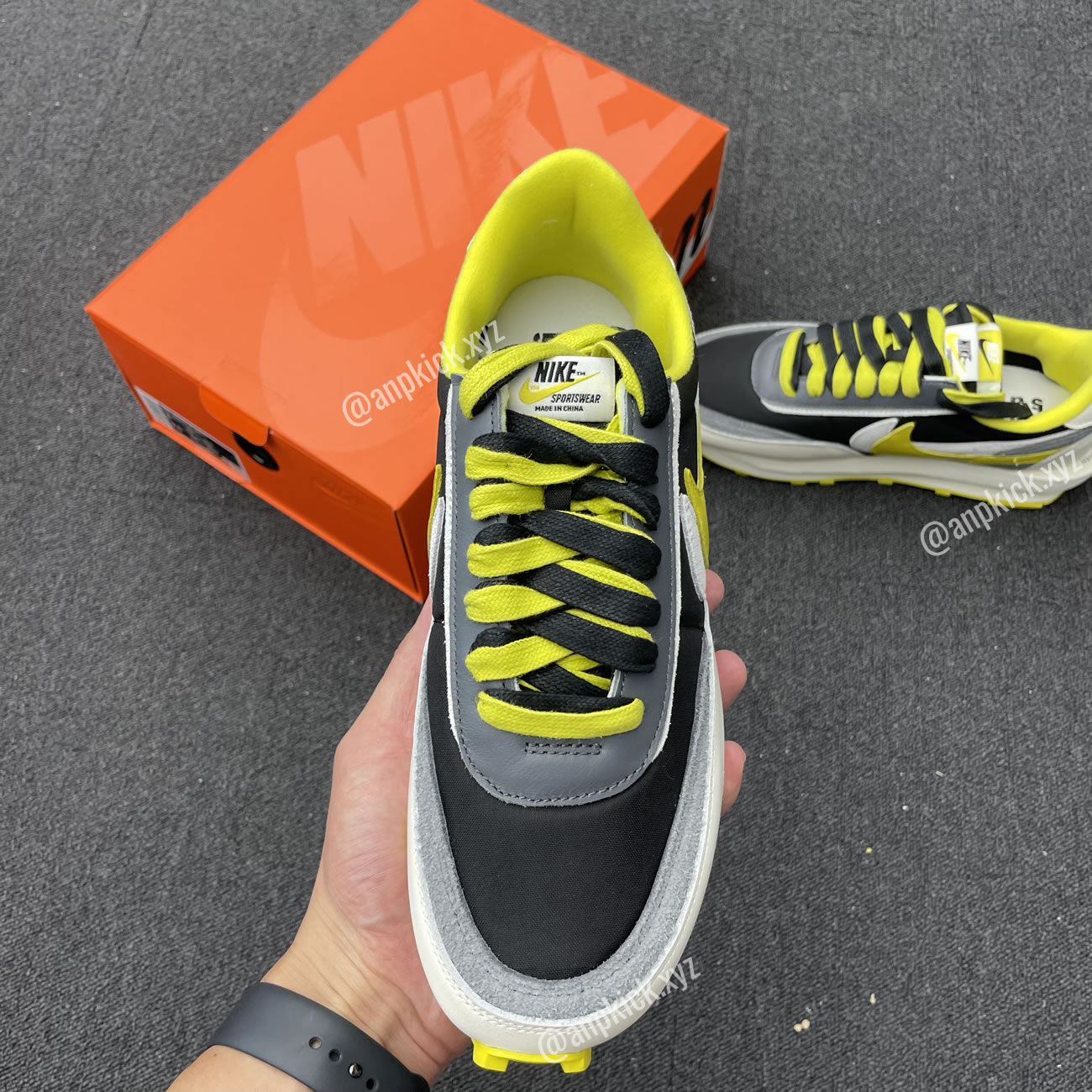 Undercover Sacai Nike Ldwaffle Shoes Dj4877 001 (7) - www.newkick.vip