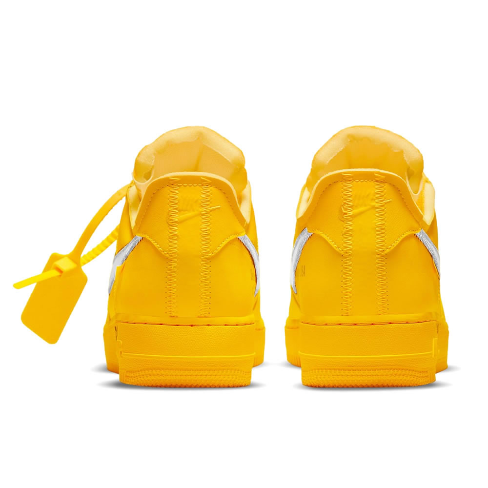 Off White Nike Air Force 1 University Gold Dd1876 700 (5) - www.newkick.vip