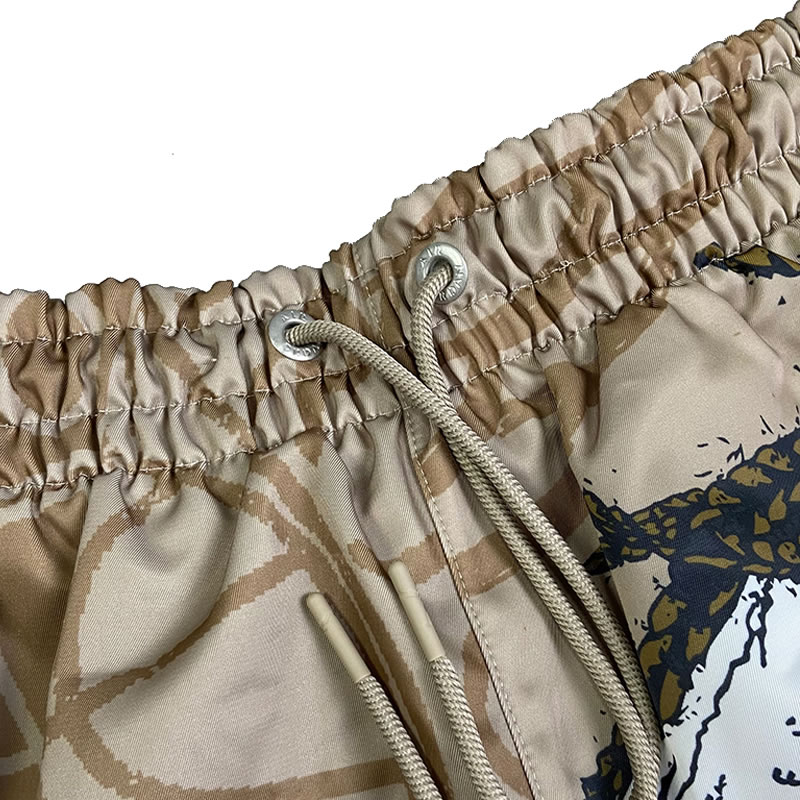 Travis Scott Cactus Jack Jordan Pool Short Khaki (3) - www.newkick.vip Travis Scott Cactus Jack Jordan Pool Short Khaki (3) - www.newkick.vip