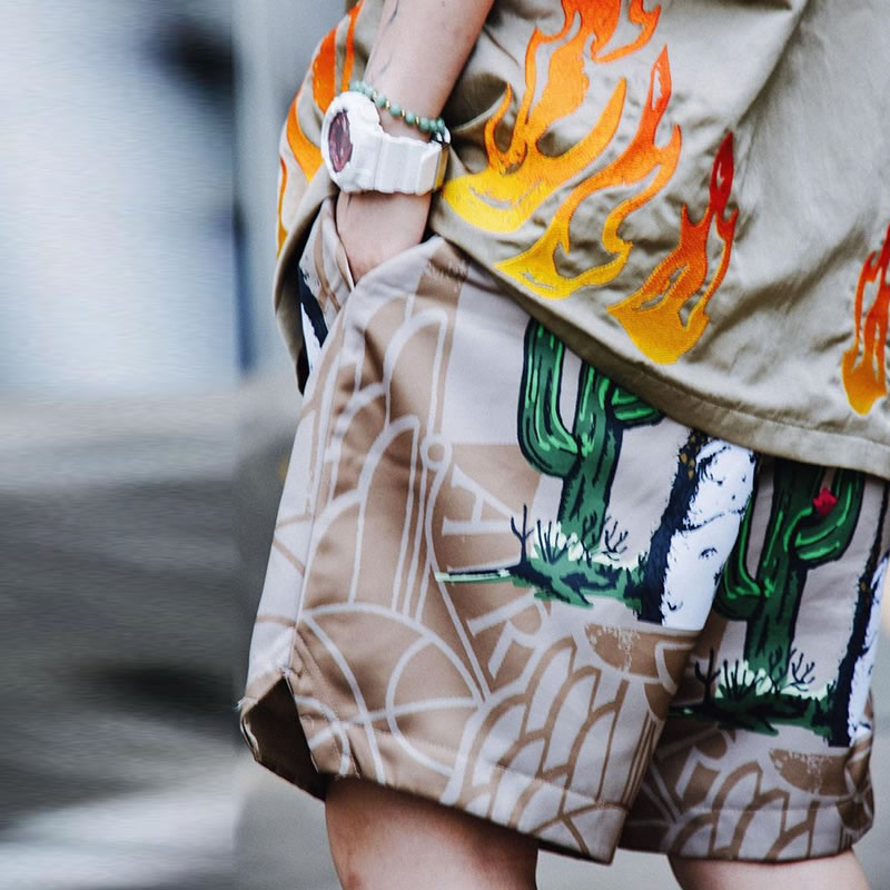 Travis Scott Cactus Jack Jordan Pool Short Khaki (14) - www.newkick.vip