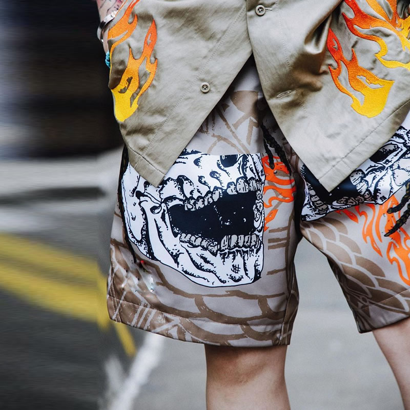 Travis Scott Cactus Jack Jordan Pool Short Khaki (15) - www.newkick.vip