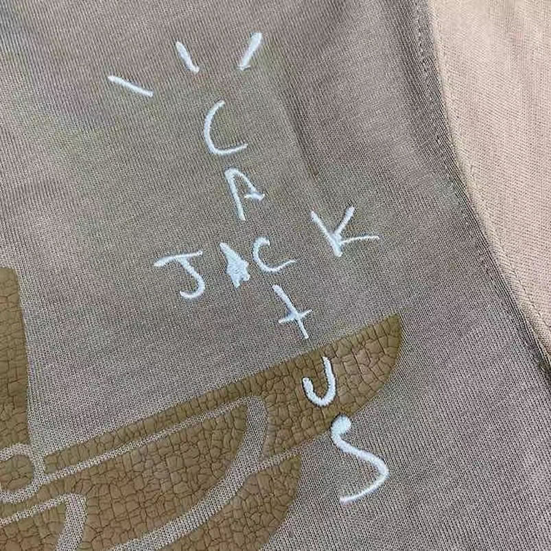 Travis Scott Cactus Jack Jordan T Shirt Khaki Desert (7) - www.newkick.vip Travis Scott Cactus Jack Jordan T Shirt Khaki Desert (7) - www.newkick.vip