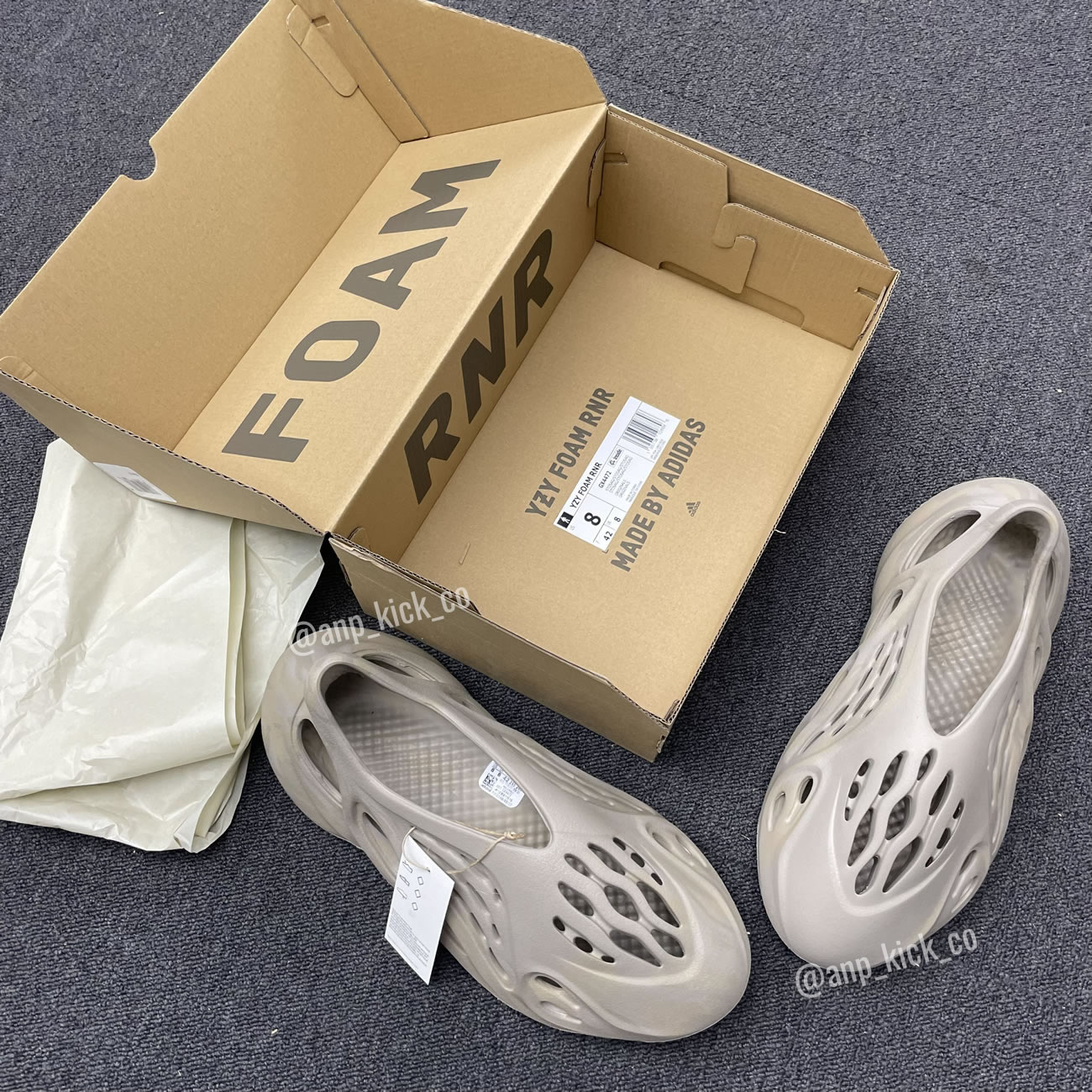 Adidas Yeezy Foam Runner Stone Sage Anpkick Gx4472 (5) - www.newkick.vip Adidas Yeezy Foam Runner Stone Sage Anpkick Gx4472 (5) - www.newkick.vip