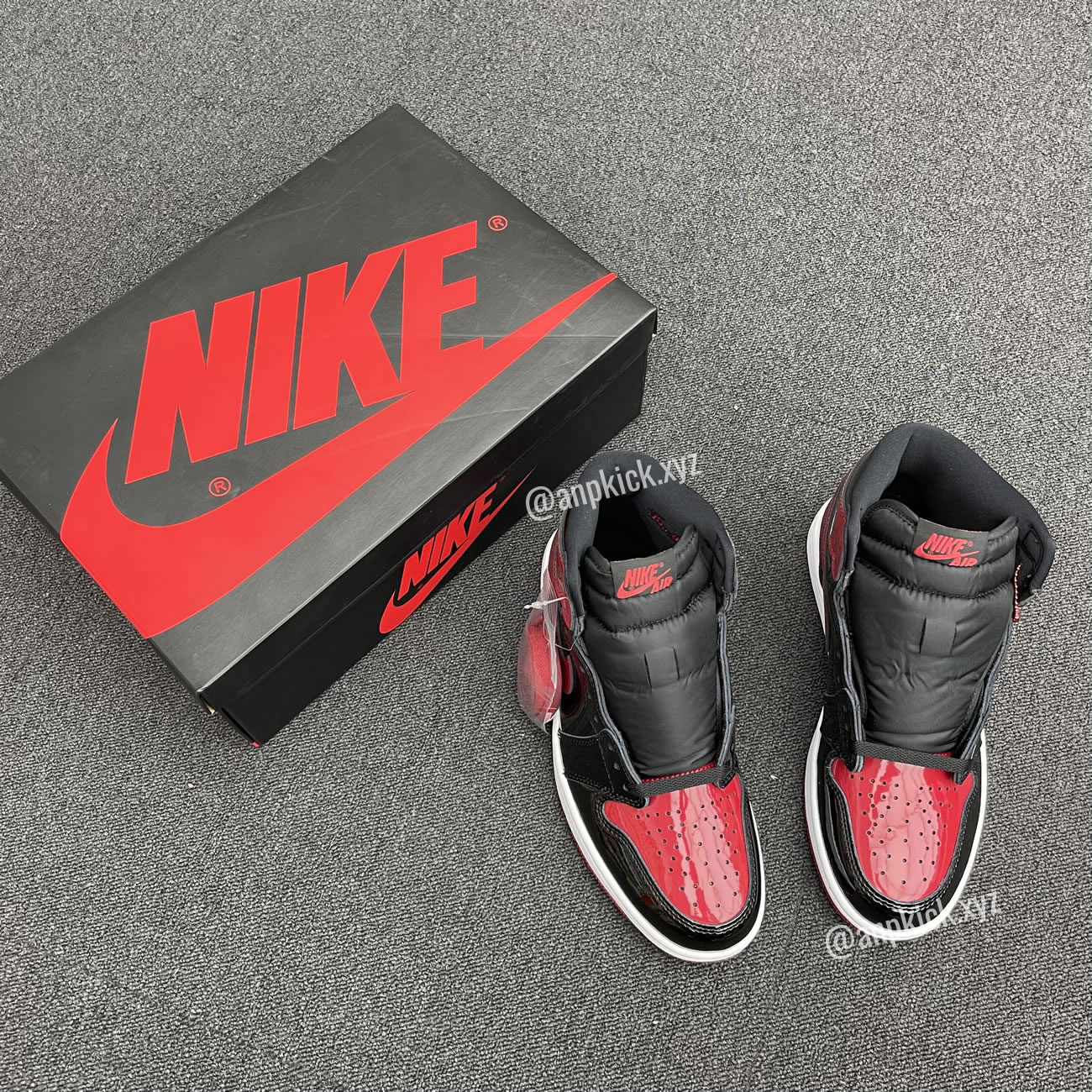 Air Jordan 1 High Og Bred Patent 555088 063 (3) - www.newkick.vip