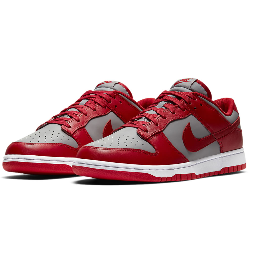 Nike Dunk Low Retro Medium Grey Varsity Red Unlv 2021 Dd1391 002 (3) - www.newkick.vip