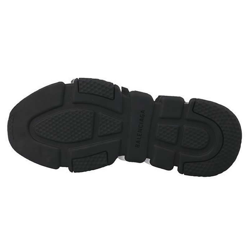 Balenciaga Shoes Like Socks High Top Speed Runners Black White 605972w05ge1015 (5) - www.newkick.vip