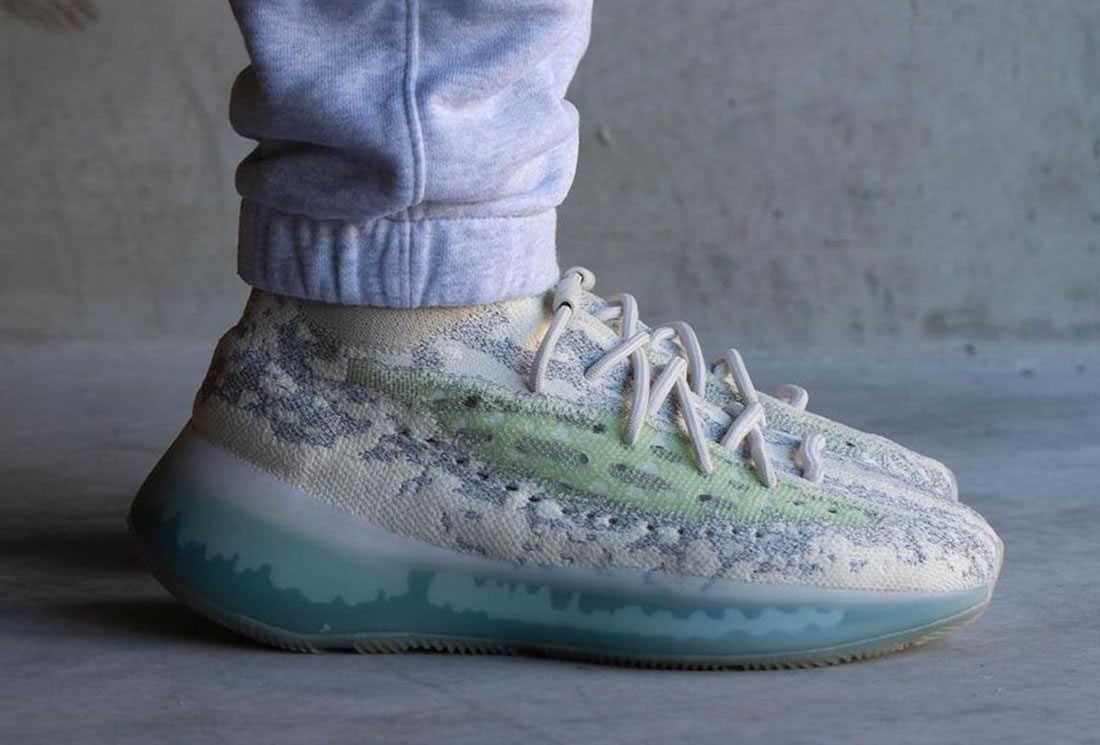 Adidas Yeezy Boost 380 Alien Blue Gw0304 On Feet (3) - www.newkick.vip