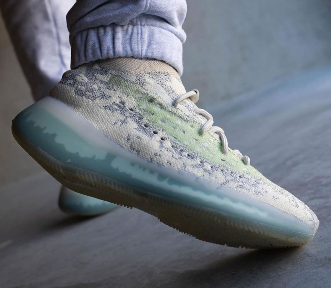 Adidas Yeezy Boost 380 Alien Blue Gw0304 On Feet (5) - www.newkick.vip