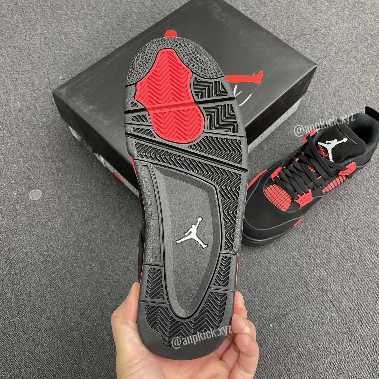 Air Jordan 4 Red Thunder Black White Red Ct8527 016 (5) - www.newkick.vip