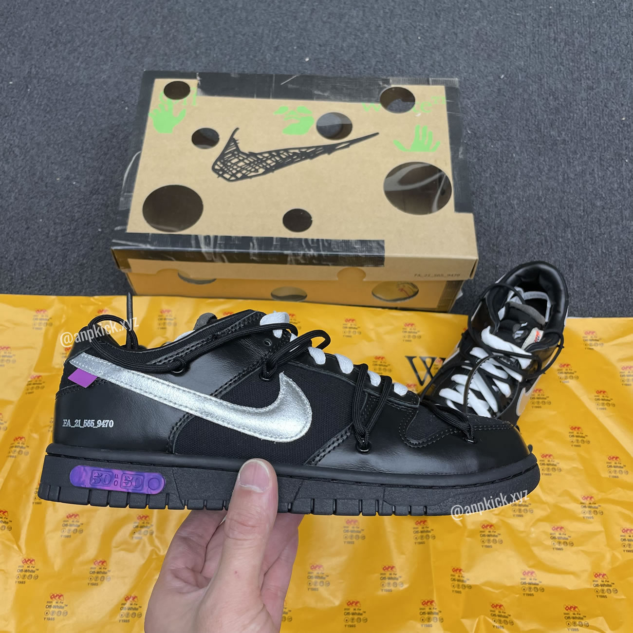 Off White Nike Sb Dunk Low The 50 Black Silver Dm1602 001 (1) - www.newkick.vip Off White Nike Sb Dunk Low The 50 Black Silver Dm1602 001 (1) - www.newkick.vip