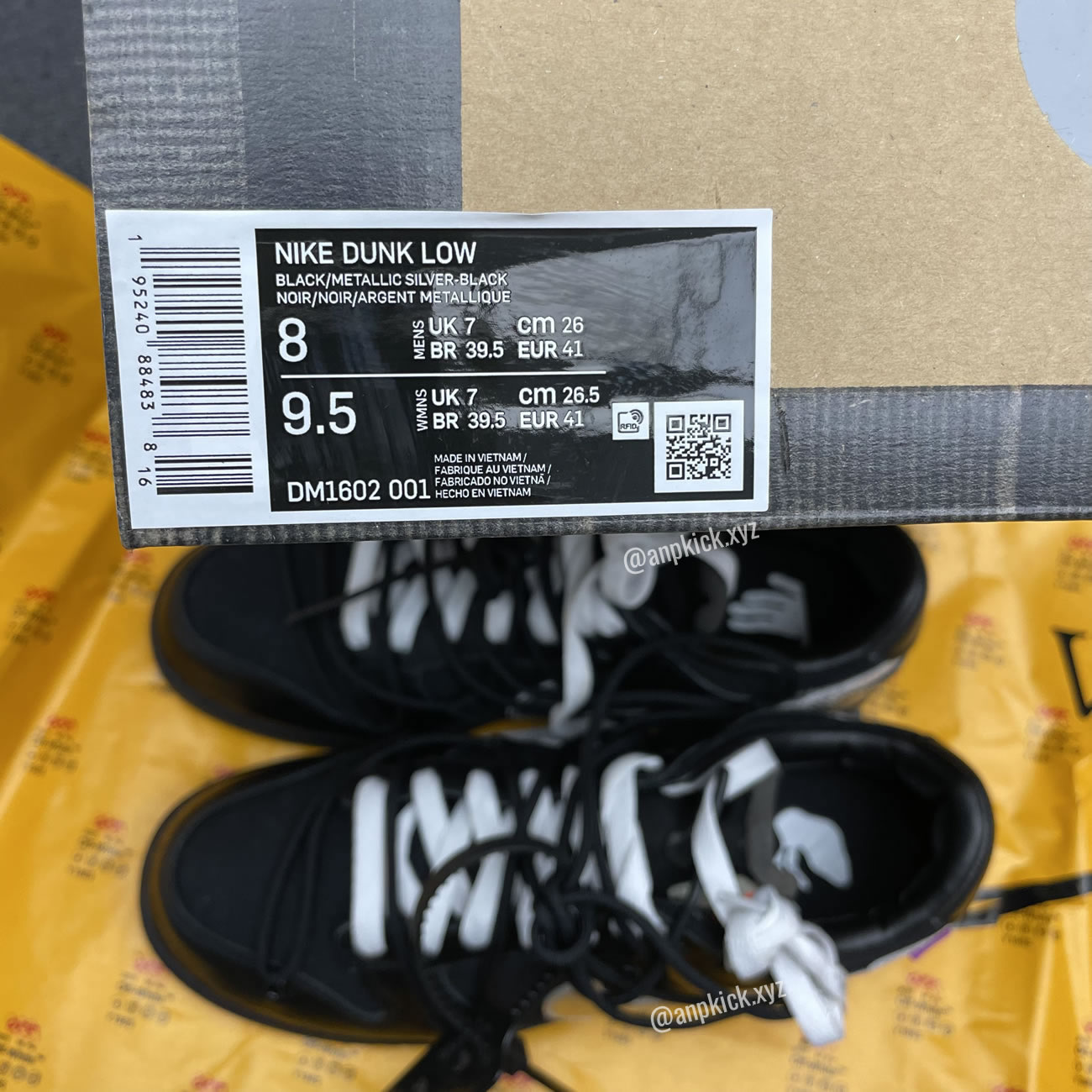 Off White Nike Sb Dunk Low The 50 Black Silver Dm1602 001 (10) - www.newkick.vip