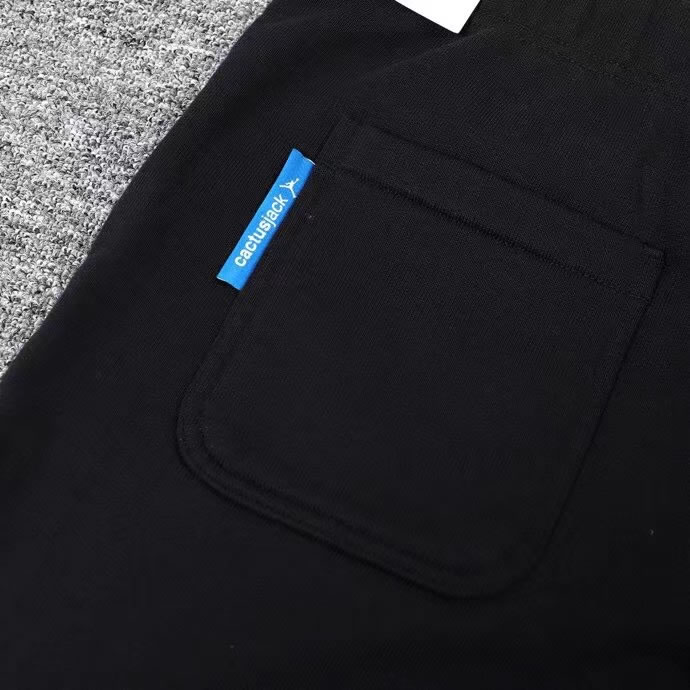 Travis Scott X Jordan X Fragment Shorts Black (7) - www.newkick.vip