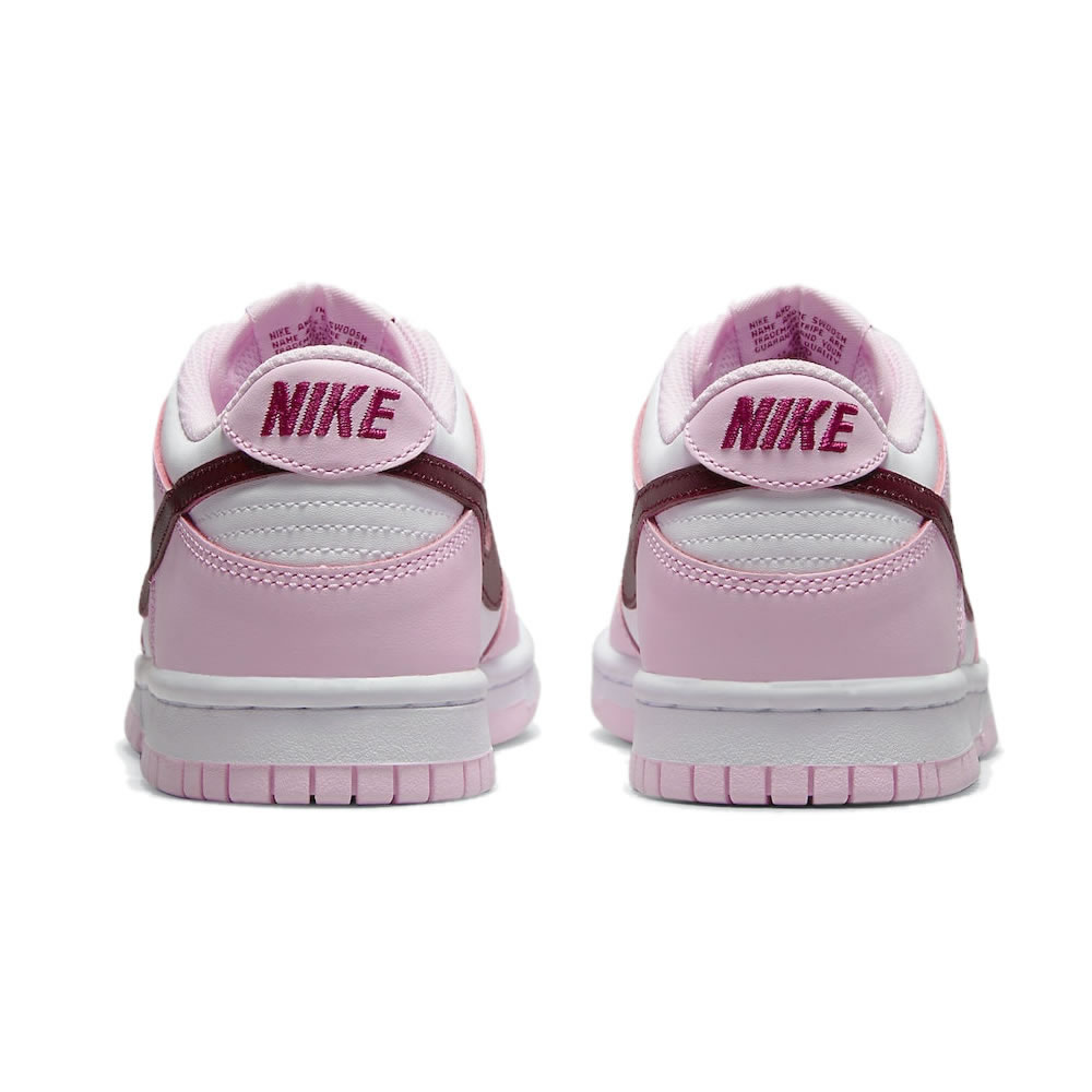 Nike Dunk Low Gs Strawberry Pink White Pink Red Cw1590 601 (5) - www.newkick.vip Nike Dunk Low Gs Strawberry Pink White Pink Red Cw1590 601 (5) - www.newkick.vip