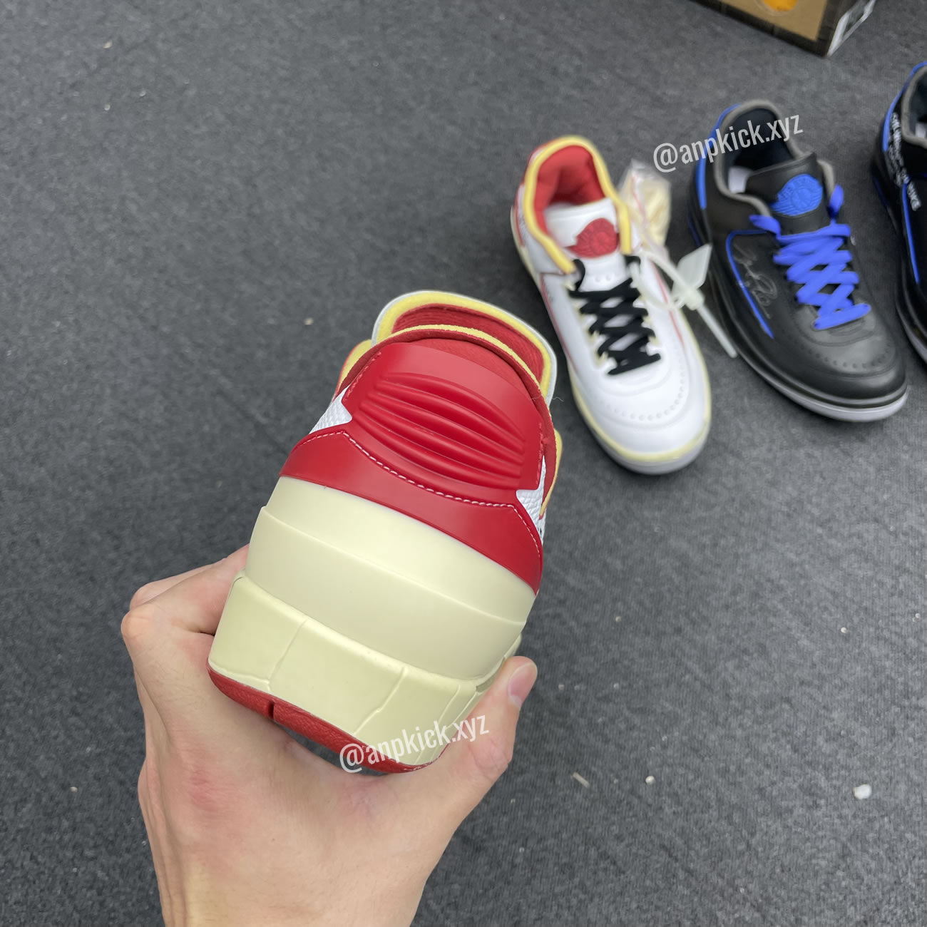 Off White Air Jordan 2 Low White Red (3) - www.newkick.vip