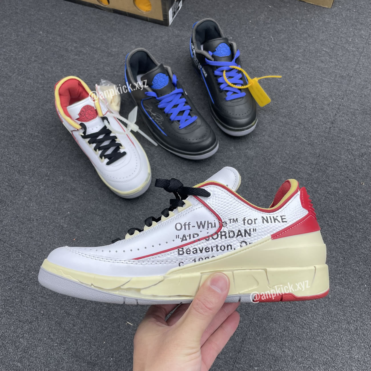 Off White Air Jordan 2 Low White Red (4) - www.newkick.vip