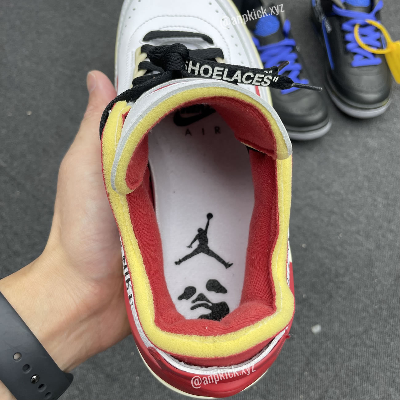 Off White Air Jordan 2 Low White Red (6) - www.newkick.vip