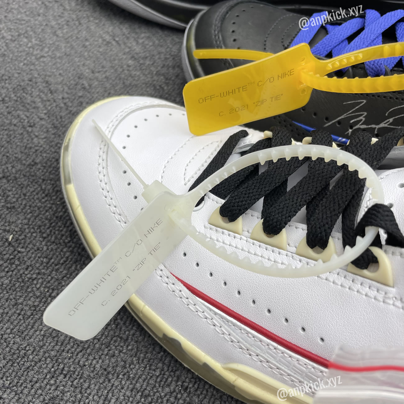 Off White Air Jordan 2 Low White Red (8) - www.newkick.vip