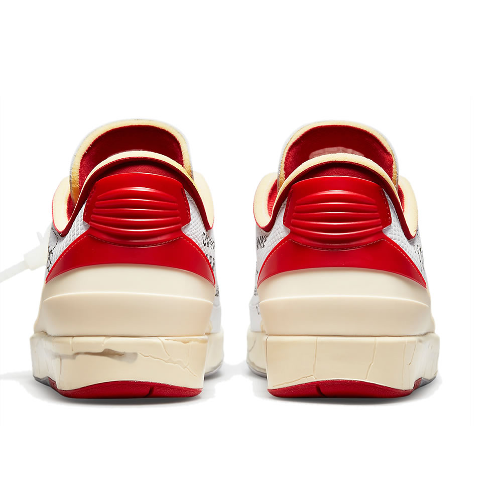 Off White Air Jordan 2 White Varsity Red Black Dj4375 106 (5) - www.newkick.vip