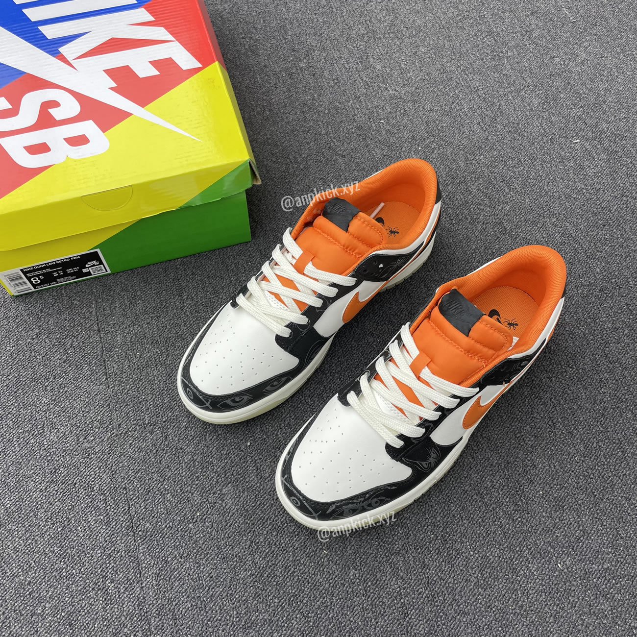 Nike Dunk Low Halloween Sail Starfish Black Anpkick Dd3357 100 (1) - www.newkick.vip