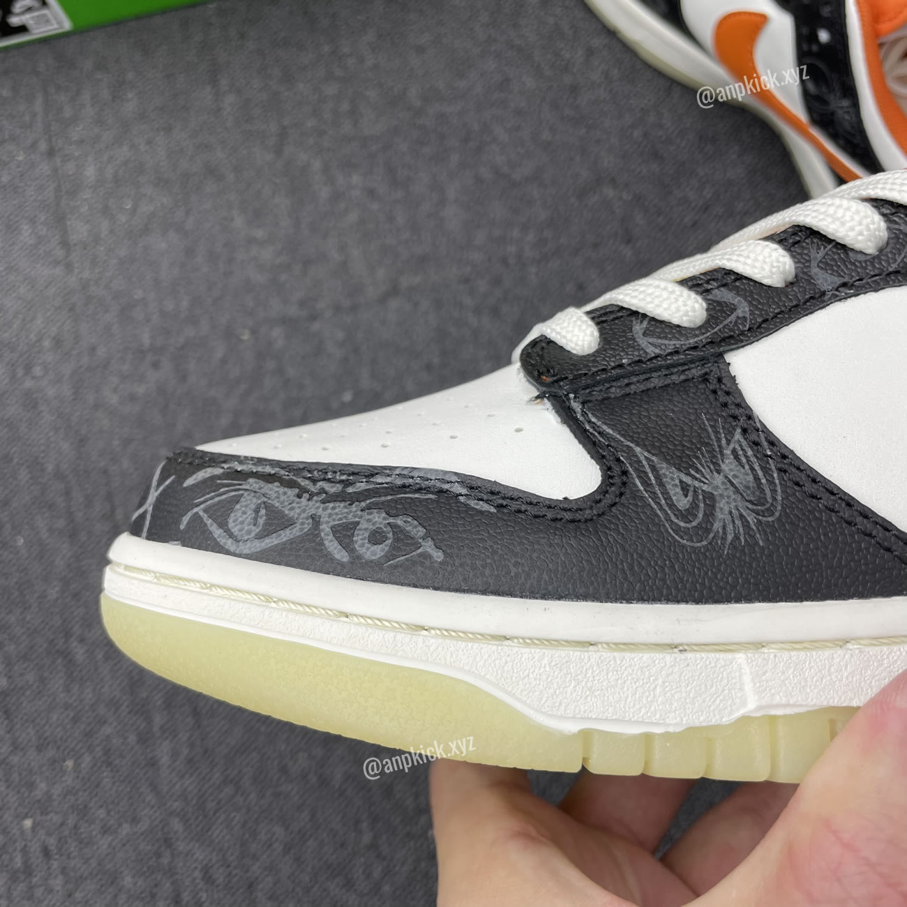 Nike Dunk Low Halloween Sail Starfish Black Anpkick Dd3357 100 (5) - www.newkick.vip