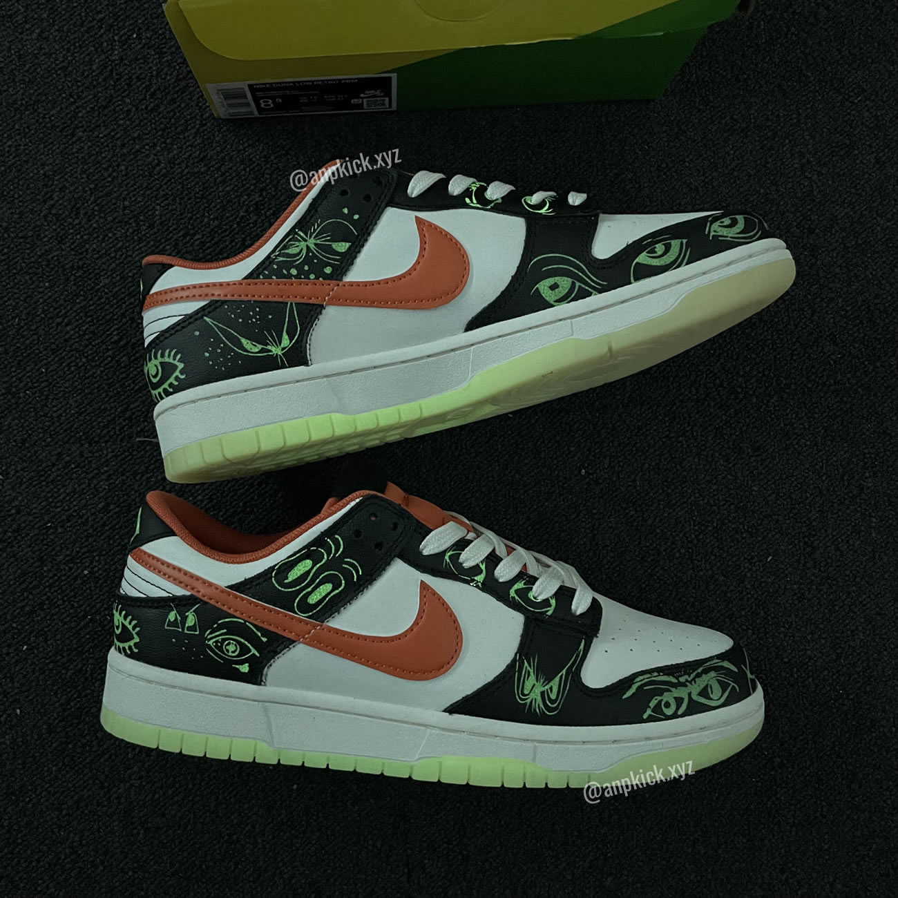 Nike Dunk Low Halloween Sail Starfish Black Anpkick Dd3357 100 (9) - www.newkick.vip