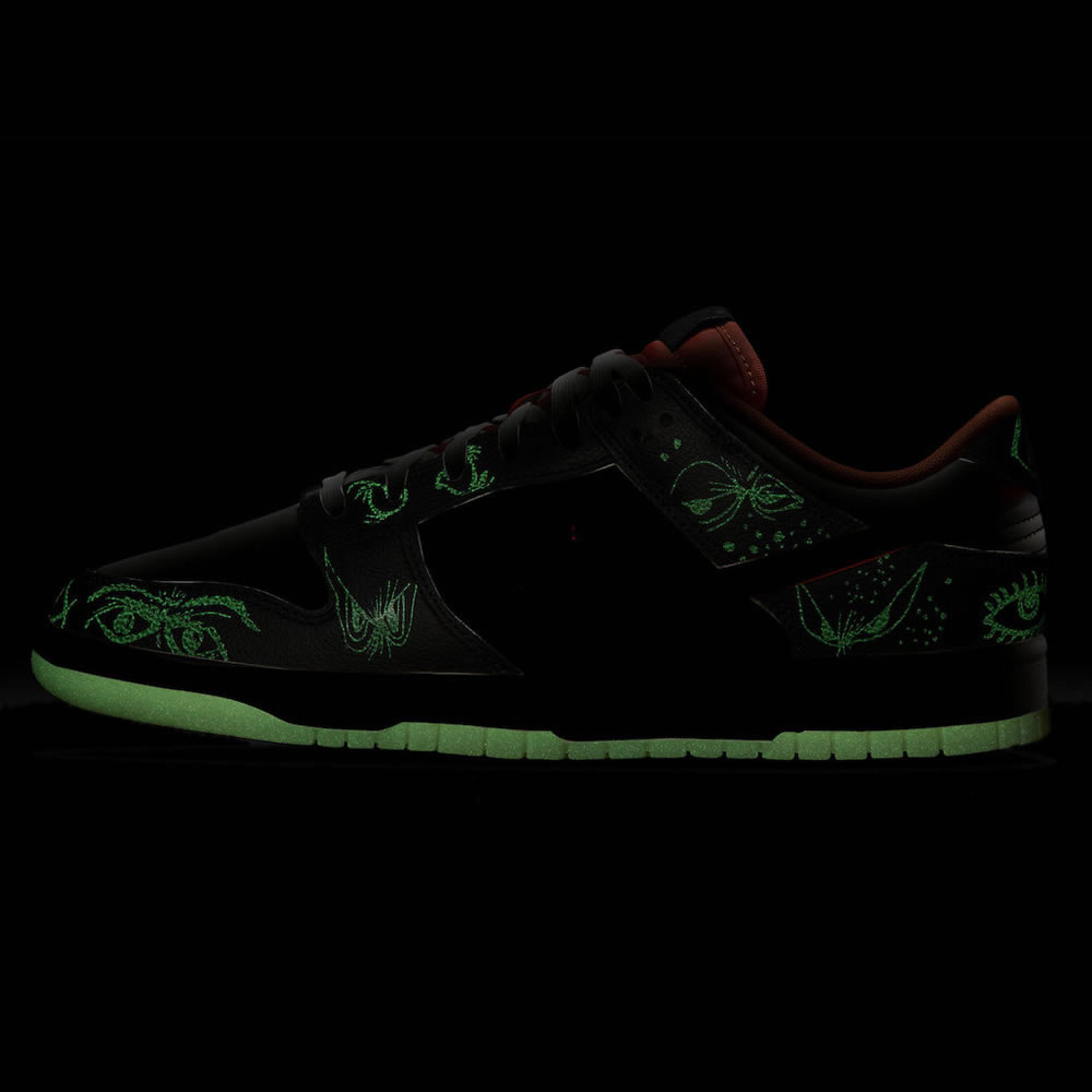 Nike Dunk Low Halloween Sail Starfish Black Dd3357 100 (4) - www.newkick.vip