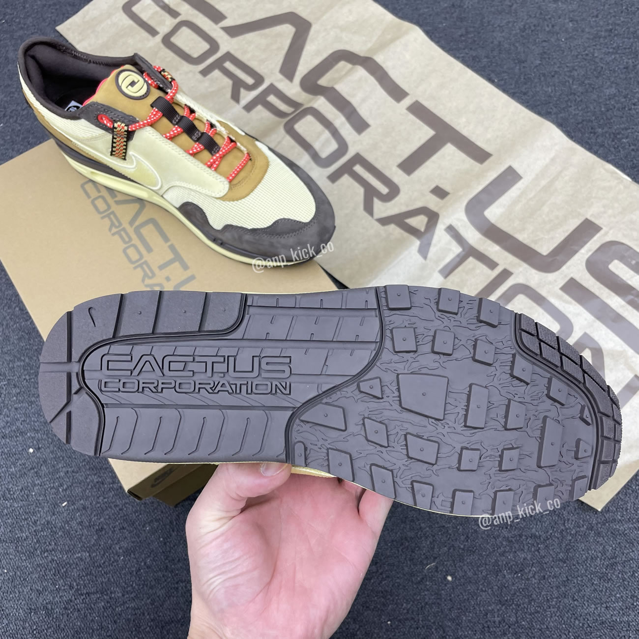 Travis Scott Nike Air Max 1 Baroque Brown Anpkick Do9392 200 (14) - www.newkick.vip