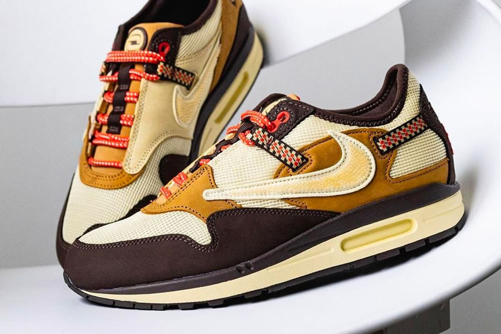 Travis Scott Nike Air Max 1 Baroque Brown Do9392 200 (3) - www.newkick.vip