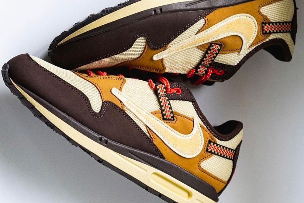 Travis Scott Nike Air Max 1 Baroque Brown Do9392 200 (4) - www.newkick.vip