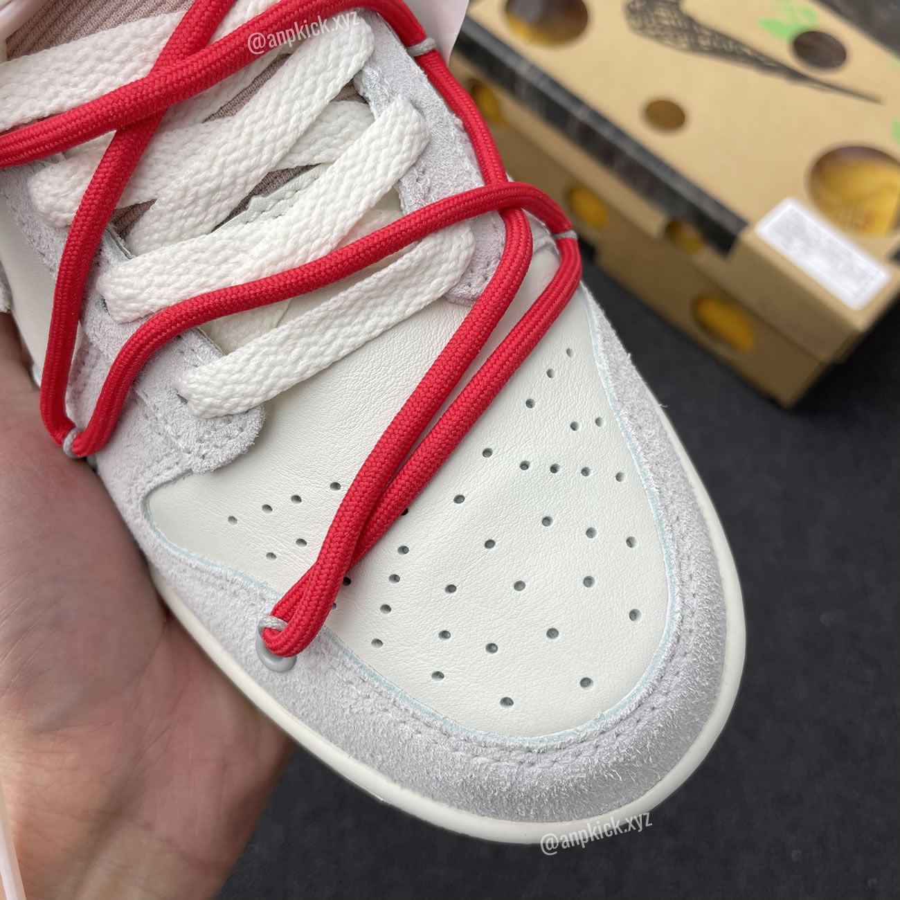 Off White Nike Sb Dunk Low Lot 33 Of 50 Sail Neutral Grey Chile Red Anpkick Dj0950 118 (4) - www.newkick.vip