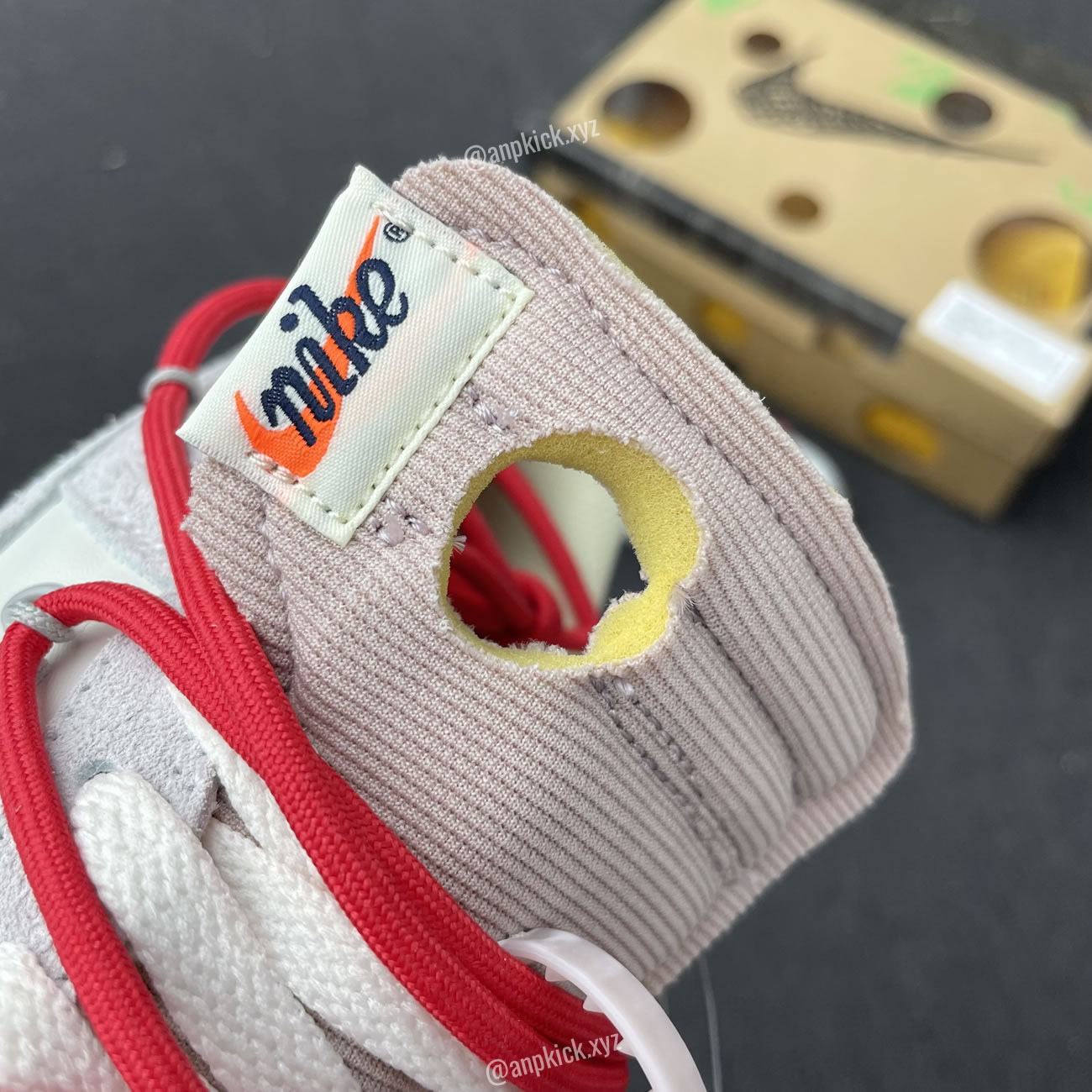 Off White Nike Sb Dunk Low Lot 33 Of 50 Sail Neutral Grey Chile Red Anpkick Dj0950 118 (8) - www.newkick.vip