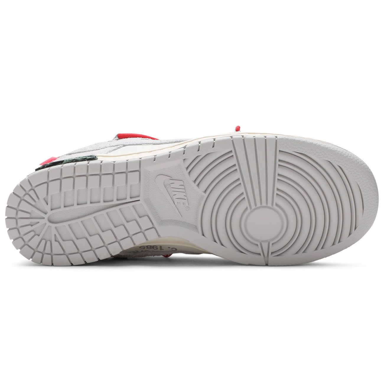 Off White Nike Sb Dunk Low Lot 33 Of 50 Sail Neutral Grey Chile Red Dj0950 118 (5) - www.newkick.vip