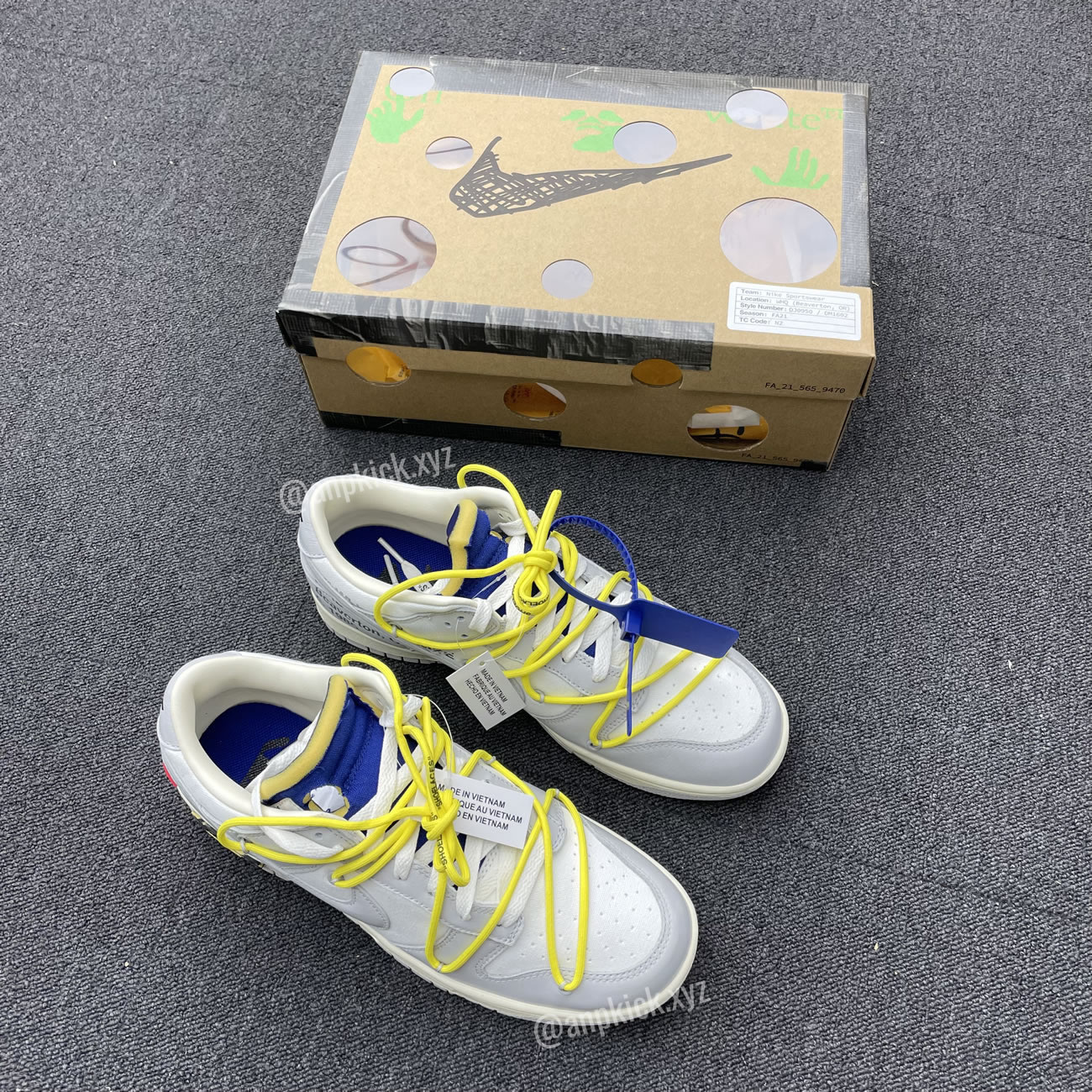 Off White Nike Sb Dunk Low The 27 Of 50 Sail Neutral Grey Dm1602 120 (10) - www.newkick.vip Off White Nike Sb Dunk Low The 27 Of 50 Sail Neutral Grey Dm1602 120 (10) - www.newkick.vip