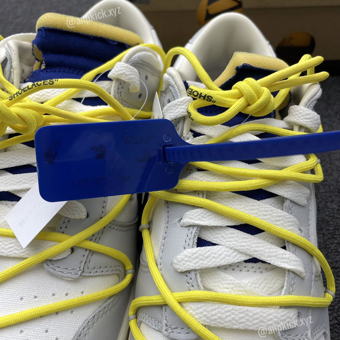 Off White Nike Sb Dunk Low The 27 Of 50 Sail Neutral Grey Dm1602 120 (9) - www.newkick.vip