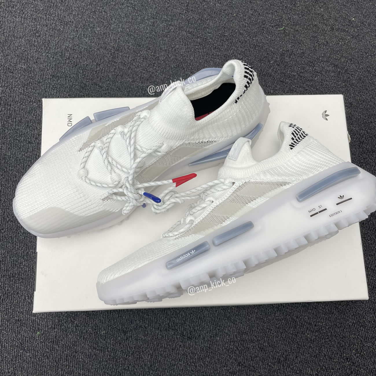 Adidas Nmd S1 Cloud White Gray Anpkick Gz7900 (5) - www.newkick.vip