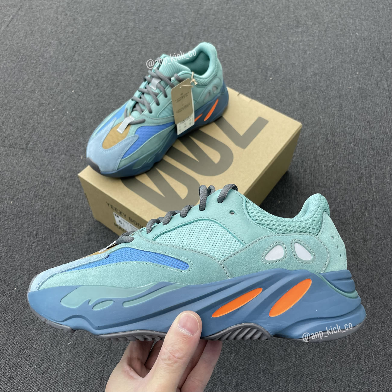 Adidas Yeezy Boost 700 Sea Blue Orange Anpkick Gz2002 (2) - www.newkick.vip Adidas Yeezy Boost 700 Sea Blue Orange Anpkick Gz2002 (2) - www.newkick.vip