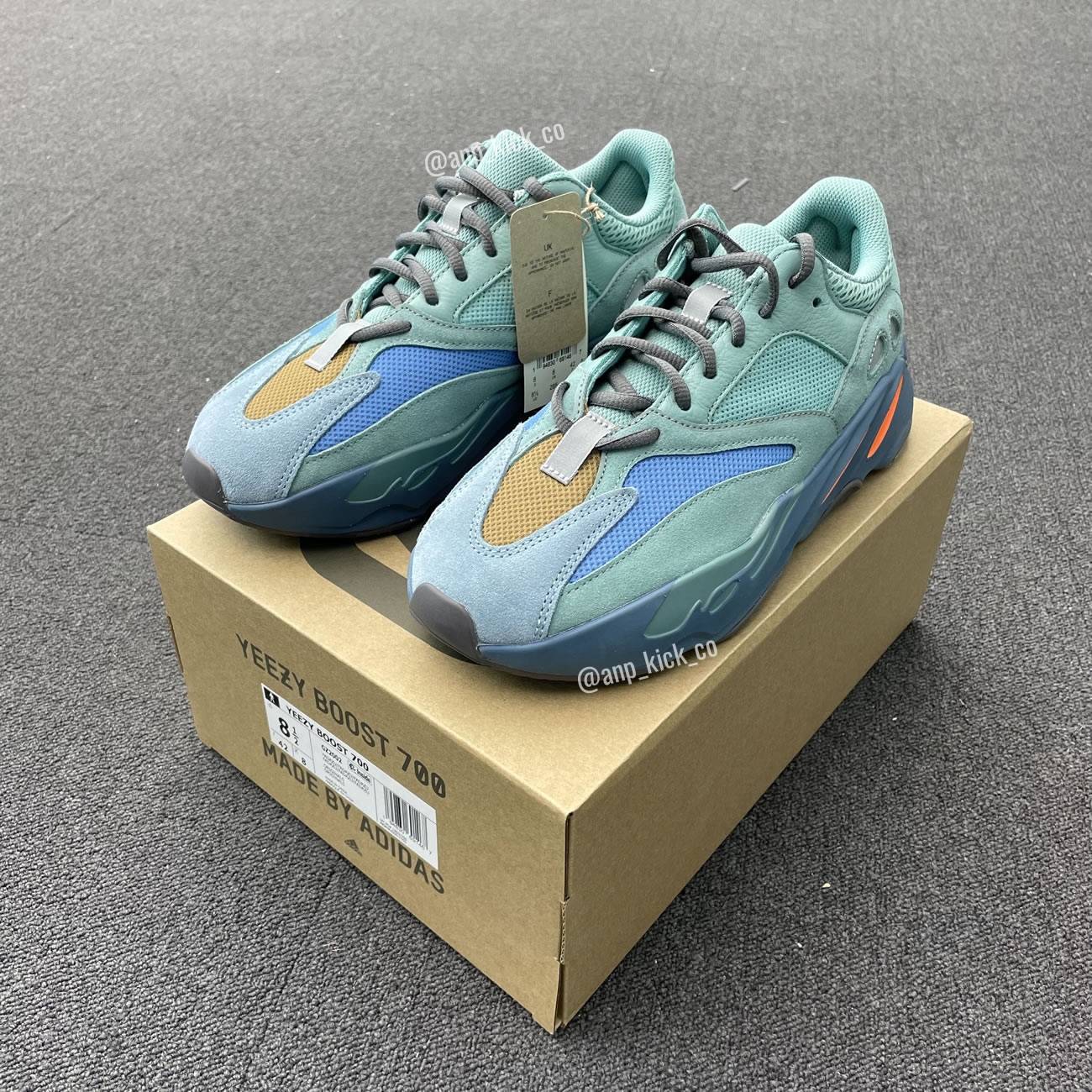 Adidas Yeezy Boost 700 Sea Blue Orange Anpkick Gz2002 (1) - www.newkick.vip