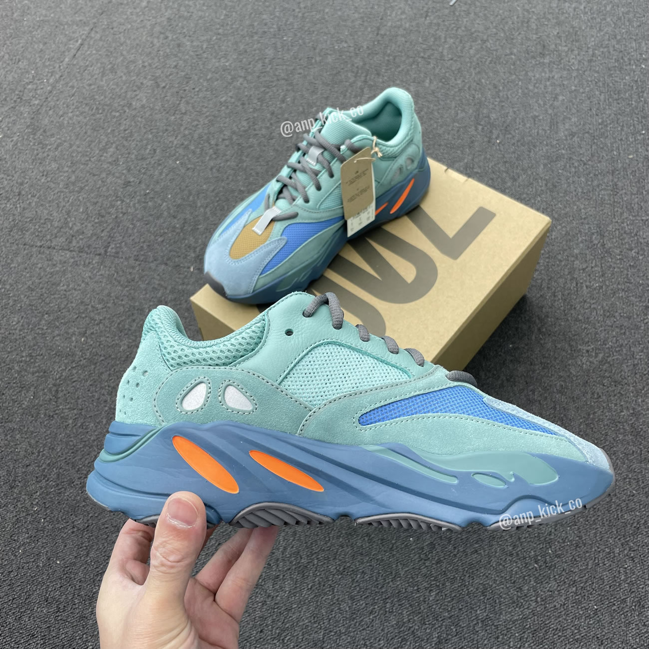 Adidas Yeezy Boost 700 Sea Blue Orange Anpkick Gz2002 (4) - www.newkick.vip