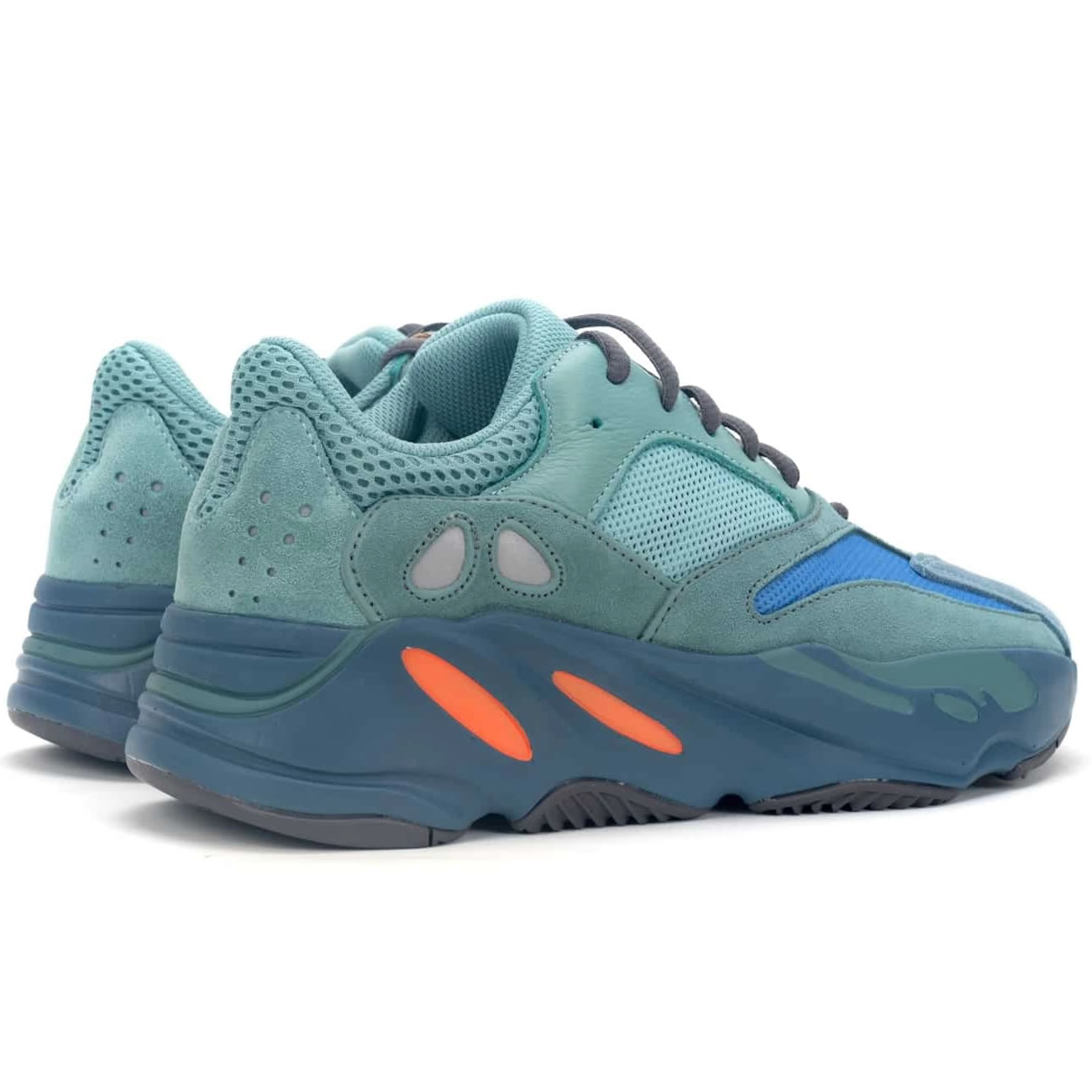 Adidas Yeezy Boost 700 Sea Blue Orange Gz2002 (6) - www.newkick.vip