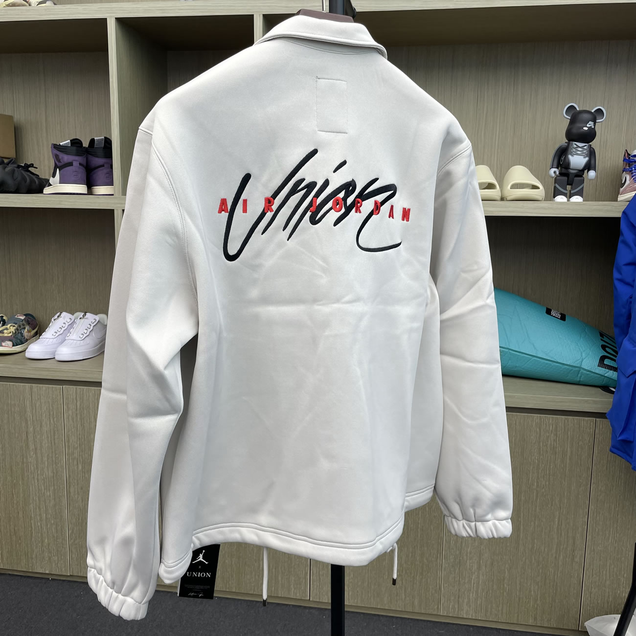 Air Jordan Union Coaches Jacket Light Bone Anpkick Db8260 072 (1) - www.newkick.vip