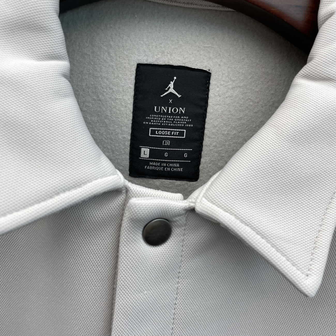 Air Jordan Union Coaches Jacket Light Bone Anpkick Db8260 072 (6) - www.newkick.vip