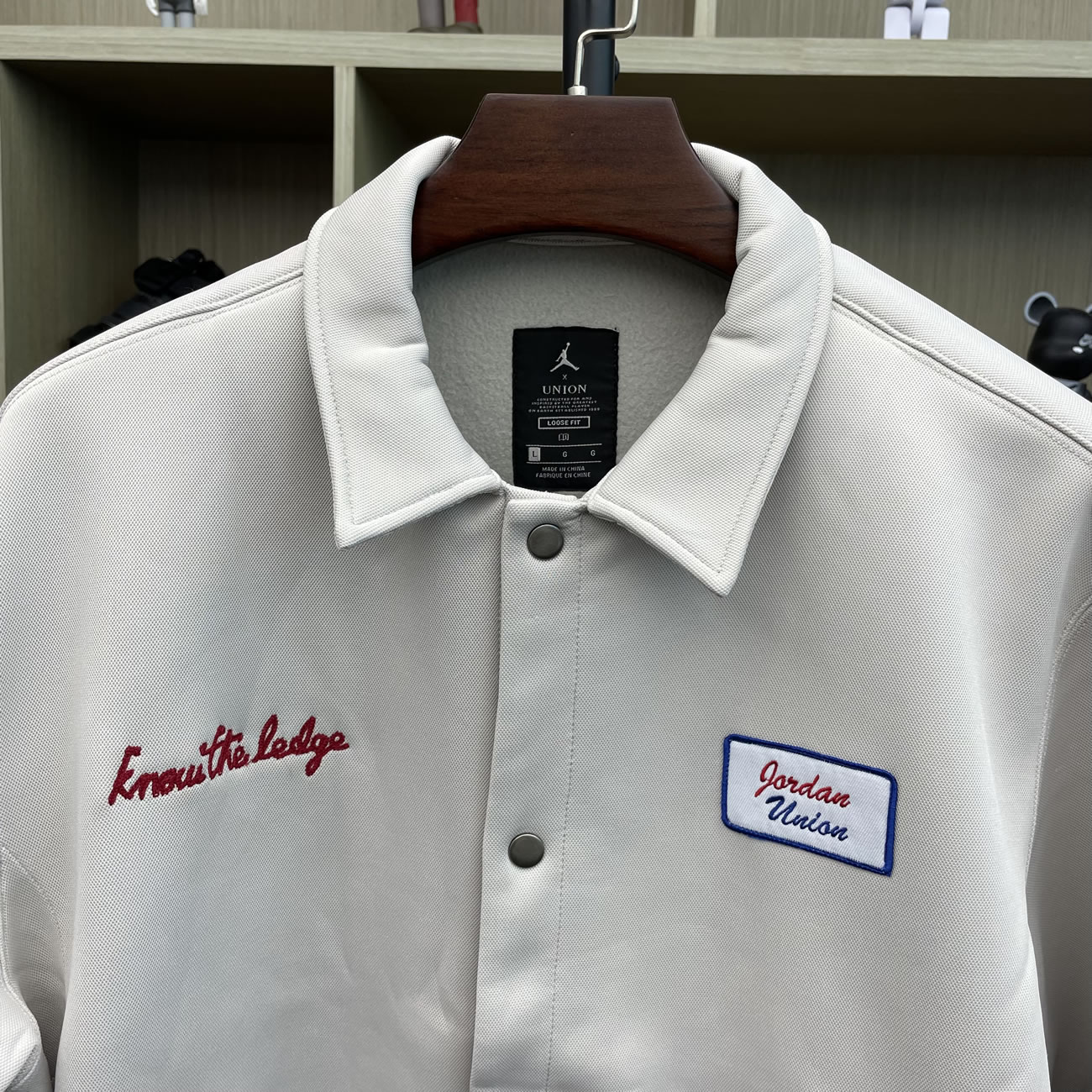 Air Jordan Union Coaches Jacket Light Bone Anpkick Db8260 072 (5) - www.newkick.vip