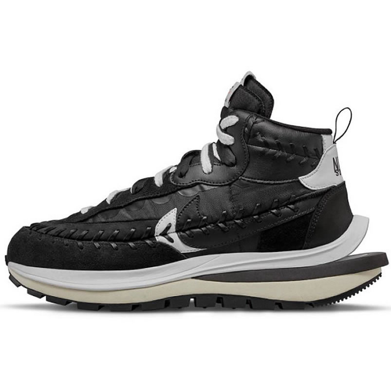Sacai Nike Vaporwaffle Jean Paul Gaultier Black White Dh9186 001 (1) - www.newkick.vip