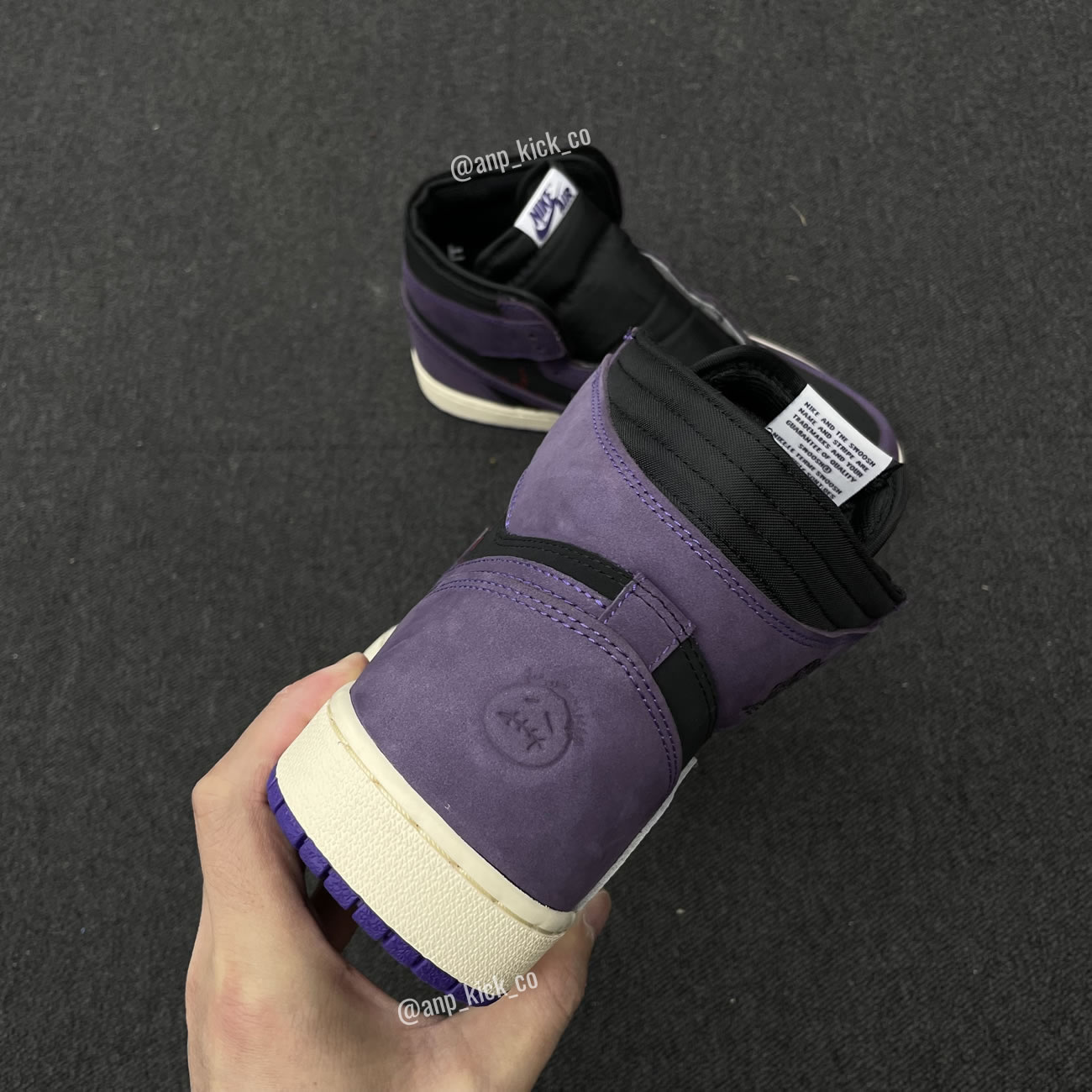 Travis Scott Air Jordan 1 High Og Sp Purple Black Anpkick Custom Making (3) - www.newkick.vip Travis Scott Air Jordan 1 High Og Sp Purple Black Anpkick Custom Making (3) - www.newkick.vip