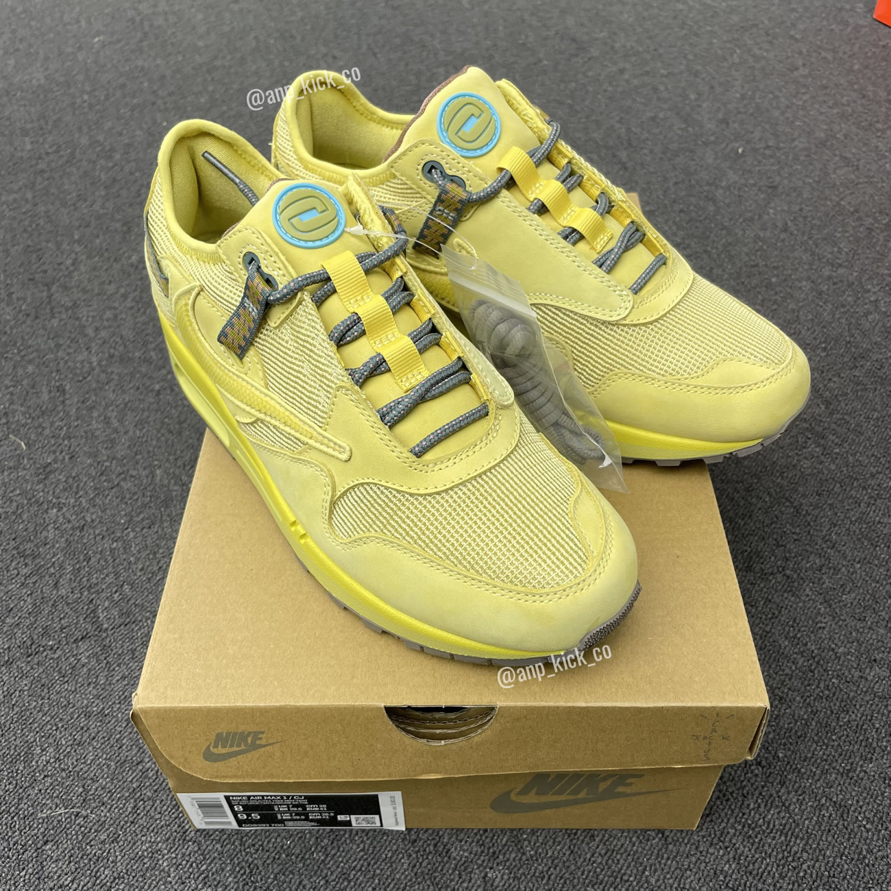 Travis Scott Nike Air Max 1 Saturn Gold Anpkick Do9392 700 (13) - www.newkick.vip